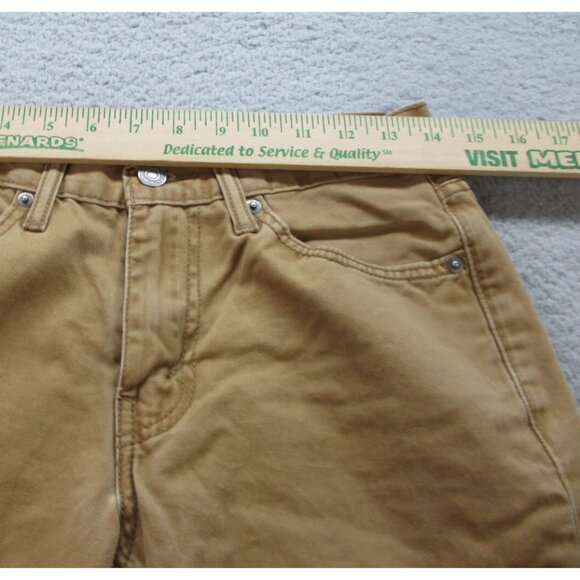 Levi's 514 Jeans Men's 29x30 Tan Beige Denim Pants Straight Leg - Picture 3 of 10